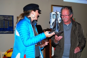 Kelly's Trophy donated by JC and awarded to Michele C.