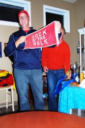 Single Handed Cock of the Walk winner Andy C