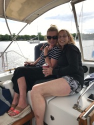 Christine and Crystal