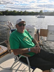 Ed after a hard say sailing