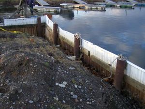 Old deck removed