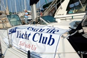 Dock side after the race