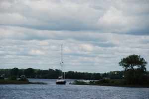 Cut into West Lake South End (Sandbanks)
