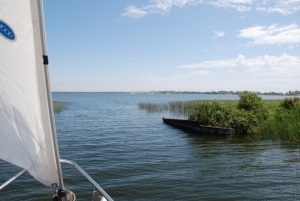 Cut into West Lake South End (Sandbanks)