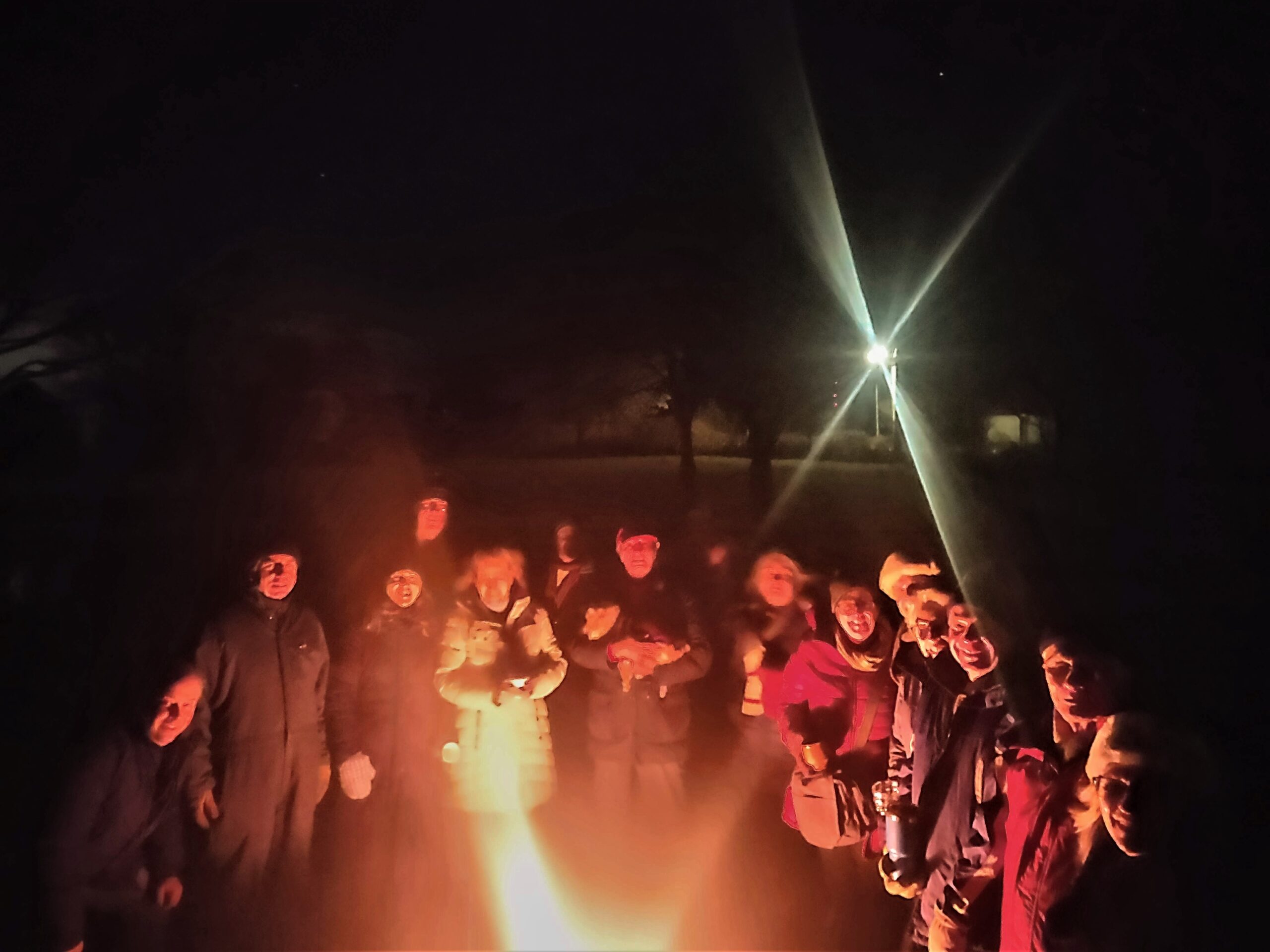 2021 Christmas bonfire